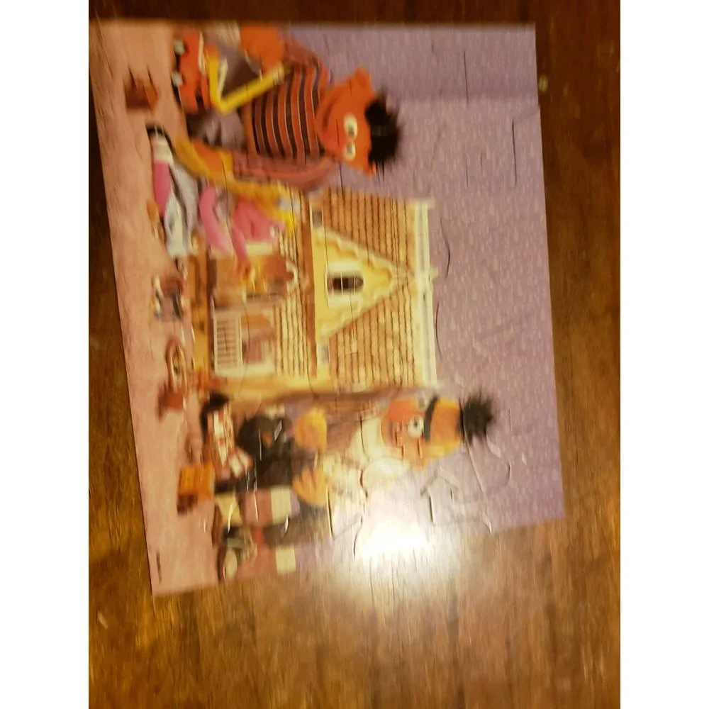 Milton Bradley‎ Vintage Sesame Street Muppets Bert and Ernie 24 Piece Puzzle